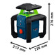 Bosch rotācijas lāzera GRL18V-3-31G, bez akumulatora un lādētāja